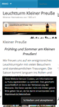 Mobile Screenshot of kleiner-preusse.de